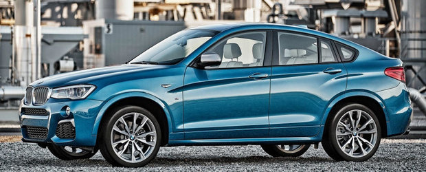 Noul BMW X4 M40i ni se arata inaintea debutului sau oficial