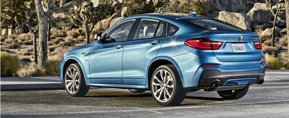 Noul BMW X4 M40i ofera 360 CP si 465 Nm in schimbul a 66.600 euro