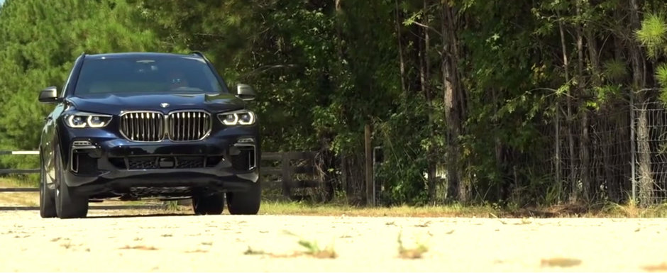 Noul BMW X5 are motor diesel cu patru turbine si tasneste ca din pusca. VIDEO ca sa te convingi