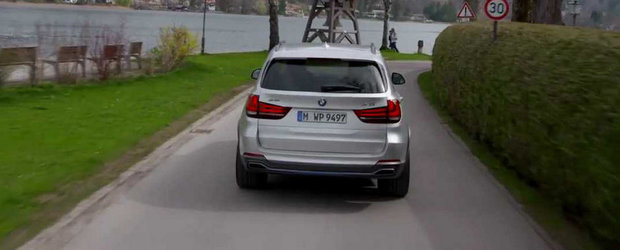 Noul BMW X5 eDrive demonstreaza ca si SUV-urile pot fi eficiente