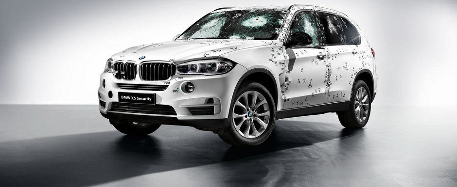 Noul BMW X5 se blindeaza pentru Salonul Auto de la Moscova