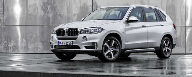 Noul BMW X5 xDrive40e se lauda cu 313 CP si 3.3 litri la 100 kilometri