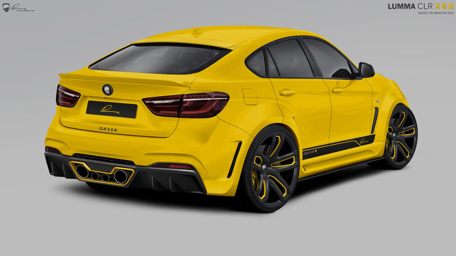 Noul BMW X6 by Lumma Design