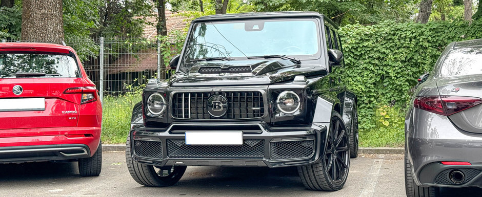 Noul Brabus 900 Superblack, fotografiat pentru prima oara in Romania! Super-SUV-ul cu motor de 900 CP si 1.250 Nm costa peste 500.000 de euro Noul Brabus 900 Superblack, fotografiat pentru prima oara in Romania! Super-SUV-ul cu motor de 900 CP si 1.250 Nm costa peste 500.000 de euro