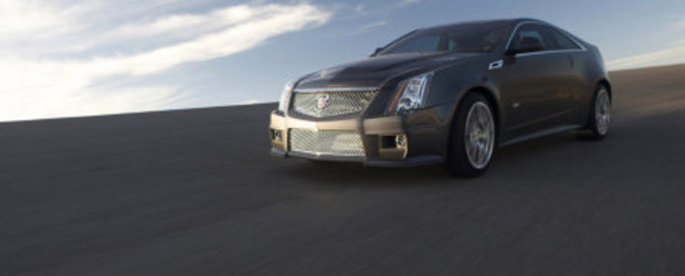 Noul Caddy CTS-V Coupe isi arata muschii inainte de Detroit