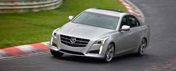 Noul Cadillac CTS VSport, la fel de rapid la Nurburgring precum un BMW M5