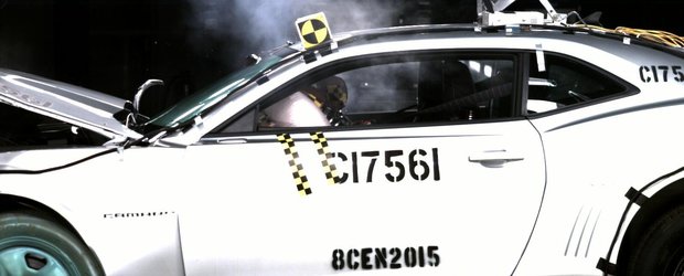 Noul Chevrolet Camaro Coupe - punctaj maxim la testele de impact