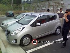 Noul Chevrolet Spark, prins dezbracat