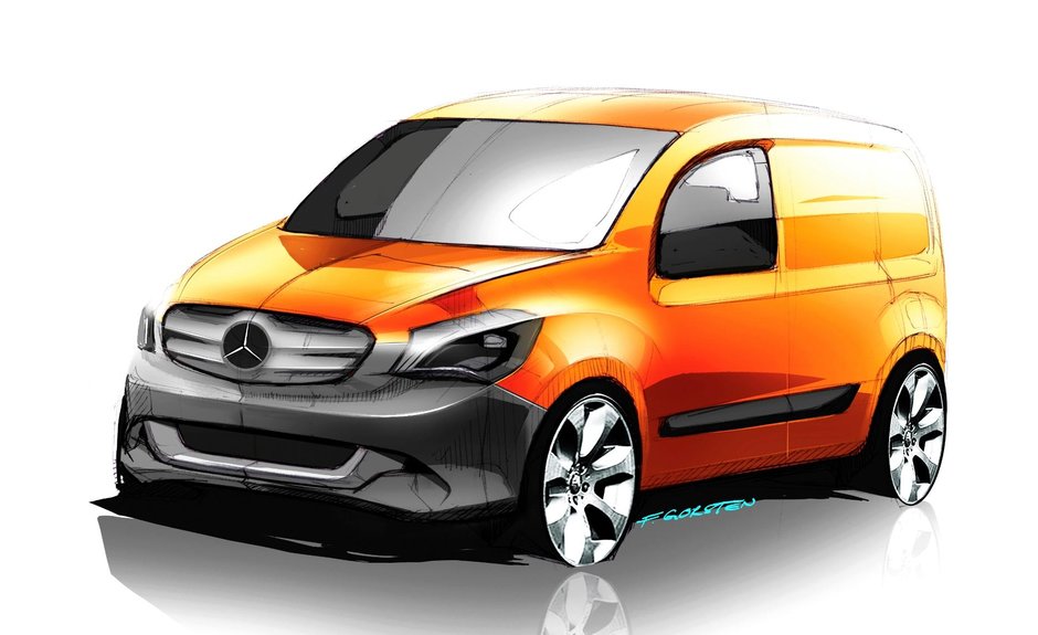 Noul Citan - Autovehiculul comercial usor cu destinatie urbana de la Mercedes-Benz Noul Citan - Autovehiculul comercial usor cu destinatie urbana de la Mercedes-Benz