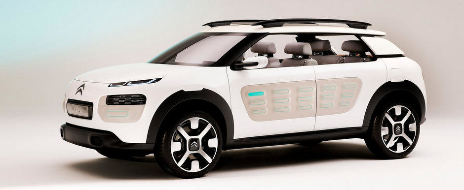 Noul Citroen C4 Cactus va pastra design-ul conceptului prezentat la Frankfurt