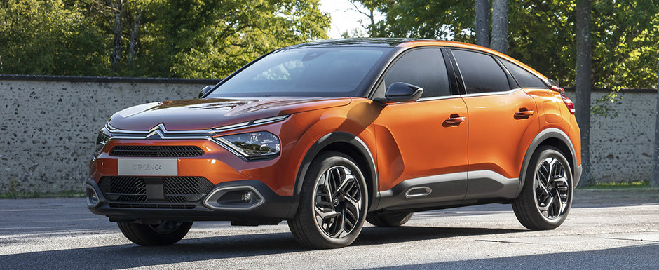 Noul Citroen C4 este masina care te face sa uiti de Golf si Focus. Are trasaturi de SUV si versiune electrica Noul Citroen C4 este masina care te face sa uiti de Golf si Focus. Are trasaturi de SUV si versiune electrica