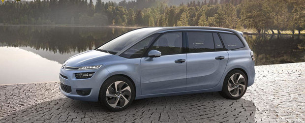 Noul Citroen Grand C4 Picasso este mai usor cu 100 de kilograme