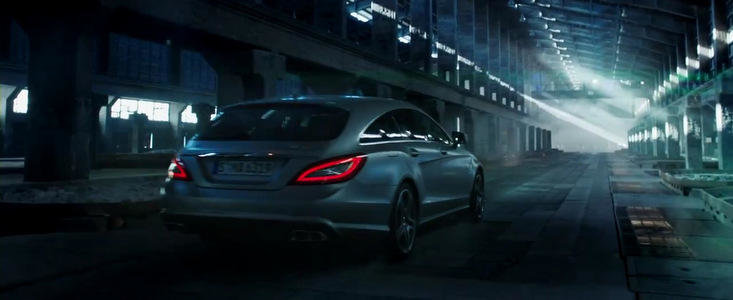 Noul CLS63 AMG Shooting Brake primeste primul sau promo, arata si suna glorios