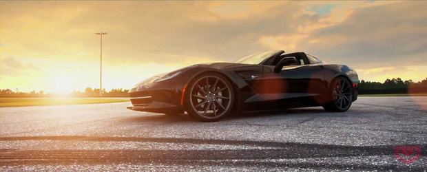 Noul Corvette Stingray primeste un rol in productia Vossen Wheels