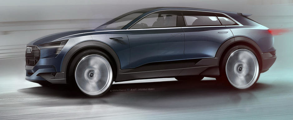 Noul e-tron quattro concept anticipeaza primul Audi SUV complet electric Noul e-tron quattro concept anticipeaza primul Audi SUV complet electric