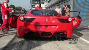 Noul Ferrari 458 Challenge suna... demonic!