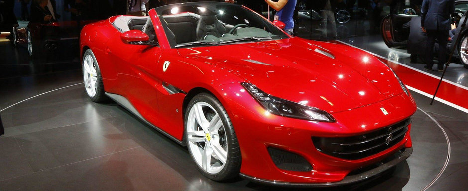 Noul Ferrari Portofino straluceste la Frankfurt. Primele POZE REALE cu decapotabila italienilor