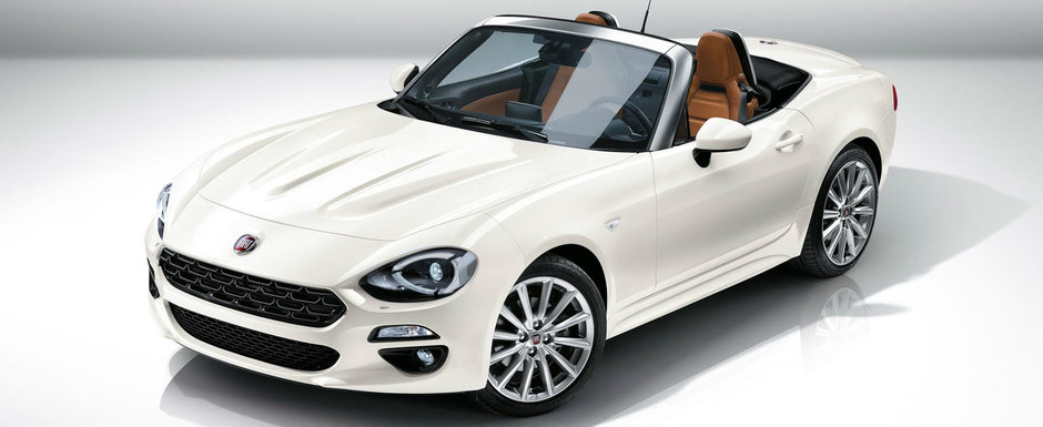 Noul Fiat 124 Spider ni se arata in toata gloria sa. ACUM si in versiunea europeana Noul Fiat 124 Spider ni se arata in toata gloria sa. ACUM si in versiunea europeana