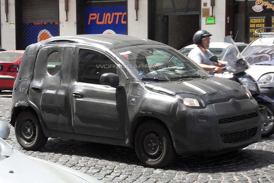 Noul Fiat Panda se arata in toata... dimensiunea sa