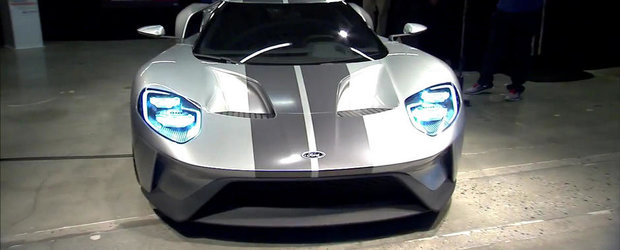 Noul Ford GT mizeaza totul pe greutate si aerodinamica