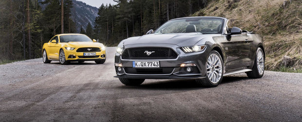 Noul Ford Mustang ni se arata in toata gloria sa. ACUM si in versiunea europeana