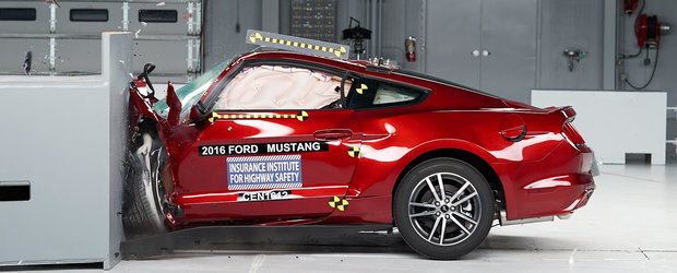 Noul Ford Mustang se face de ras la EuroNCAP: mai putine stele de siguranta ca un Logan