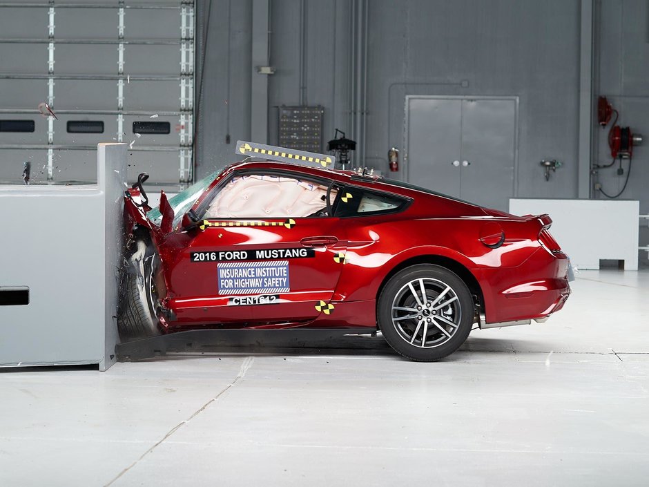 Noul Ford Mustang se face de ras la EuroNCAP: mai putine stele de siguranta ca un Logan