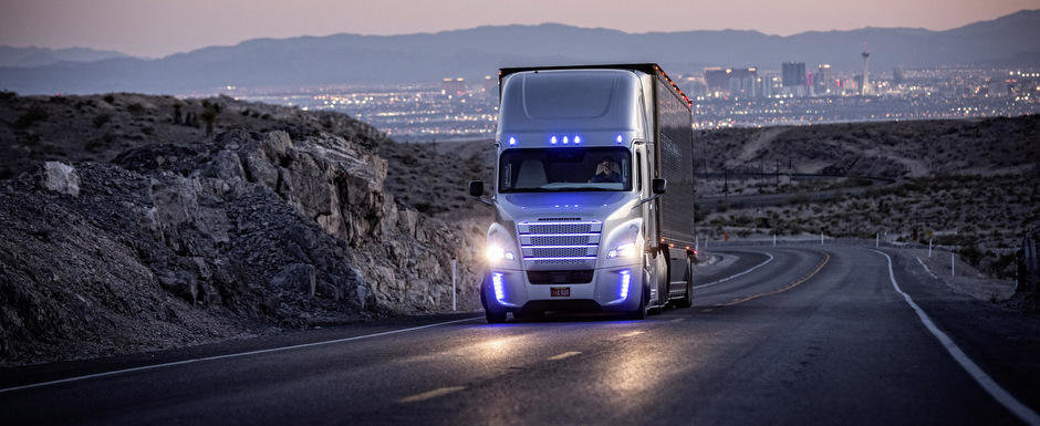 Noul Freightliner Inspiration ne dezvaluie cum arata camionul viitorului