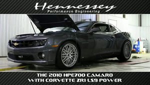 Noul Hennessey HPE700, pus pe dyno