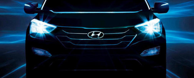 Noul Hyundai Santa Fe - Primele imagini oficiale