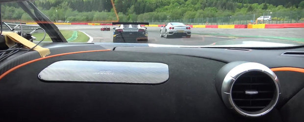 Noul Koenigsegg One:1 pare invincibil (si) la Spa