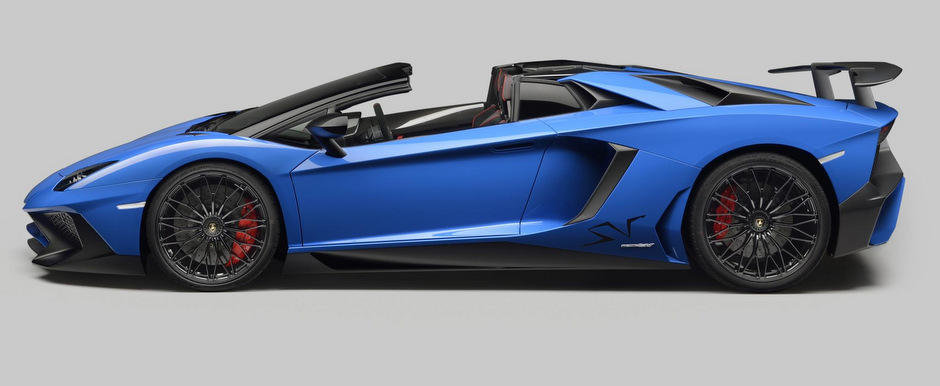 Noul Lamborghini Aventador SV Roadster debuteaza oficial cu 750 CP sub capota