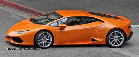 Noul Lamborghini Huracan, surprins complet necamuflat. Iti place cum arata?