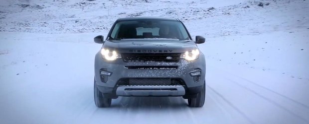 Noul Land Rover Discovery, testat pe zapada din Islanda