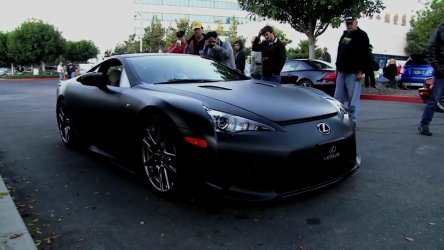 Noul Lexus LFA surprins pe pelicula Noul Lexus LFA surprins pe pelicula