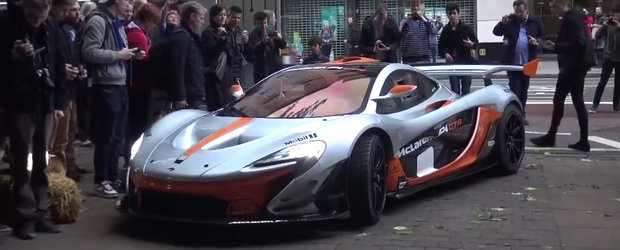 Noul McLaren P1 GTR da buzna pe strazile Londrei, atrage privirile tuturor celor din jur