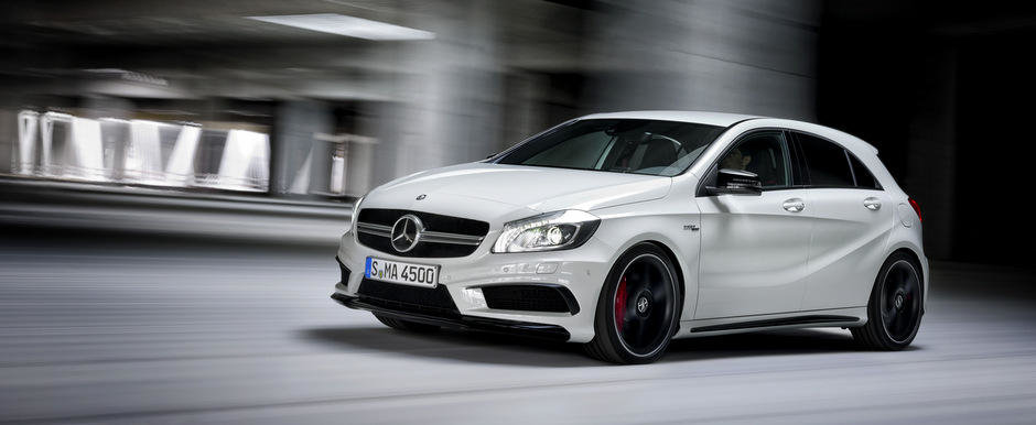 Noul Mercedes A45 AMG, disponibil in Romania de la 50.716 euro