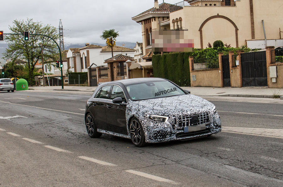 Noul Mercedes A45 AMG - Poze spion