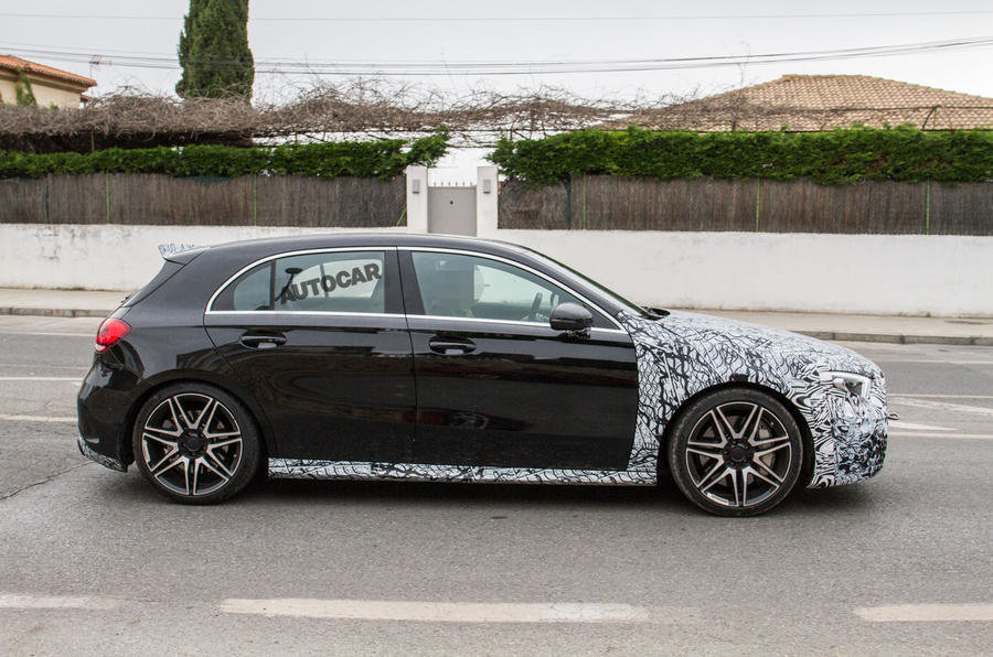 Noul Mercedes A45 AMG - Poze spion