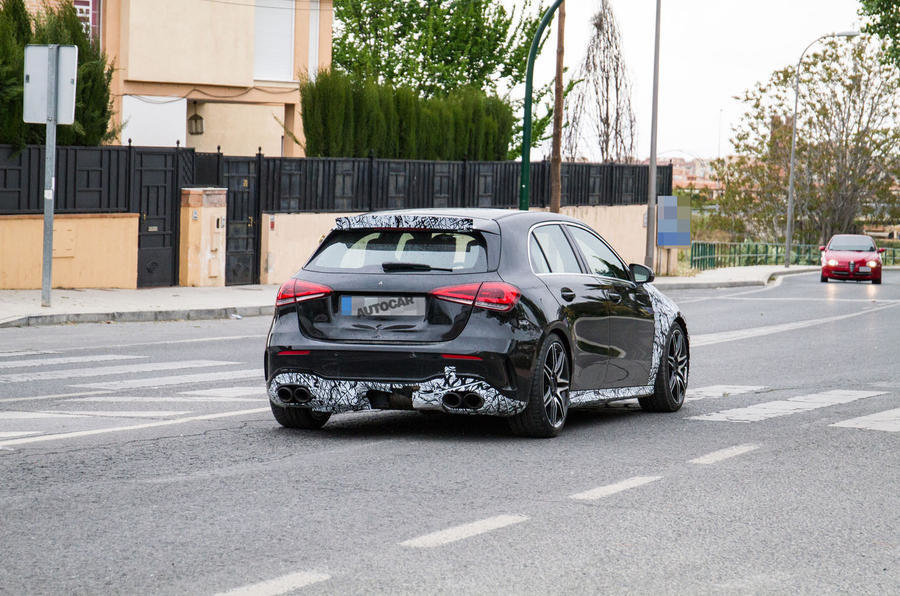 Noul Mercedes A45 AMG - Poze spion