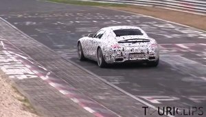 Noul Mercedes AMG GT debarca la Nurburgring, suna a... V8 turbo!