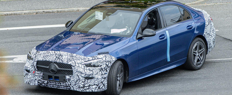Noul Mercedes C-Class, in cele mai clare imagini de pana acum. Cum arata modelul programat sa debuteze anul viitor Noul Mercedes C-Class, in cele mai clare imagini de pana acum. Cum arata modelul programat sa debuteze anul viitor