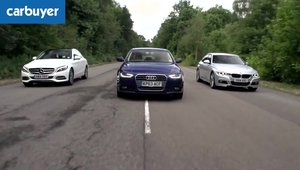 Noul Mercedes C-Class isi masoara fortele cu Audi A4 si BMW Seria 3