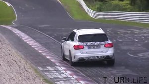 Noul Mercedes C63 AMG Break ia lectii de zbor la Nurburgring