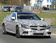Noul Mercedes C63 AMG Coupe - Poze Spion