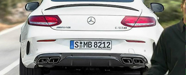 Noul Mercedes C63 Coupe ni se arata inaintea debutului oficial