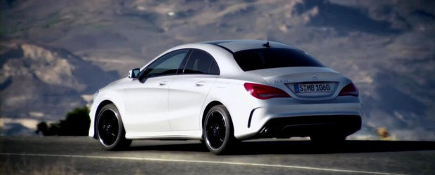 Noul Mercedes CLA isi face aparitia in primele cadre video