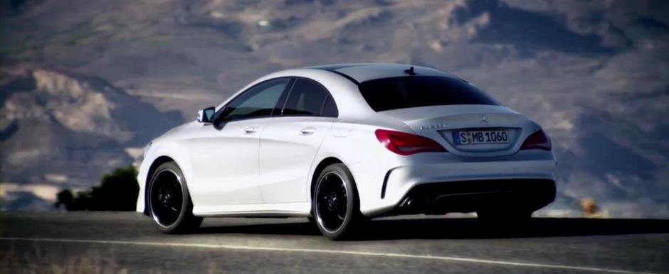 Noul Mercedes CLA isi face aparitia in primele cadre video Noul Mercedes CLA isi face aparitia in primele cadre video