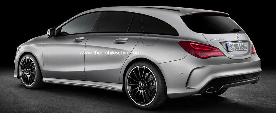 Noul Mercedes CLA va fi oferit si intr-o versiune Shooting Brake Noul Mercedes CLA va fi oferit si intr-o versiune Shooting Brake