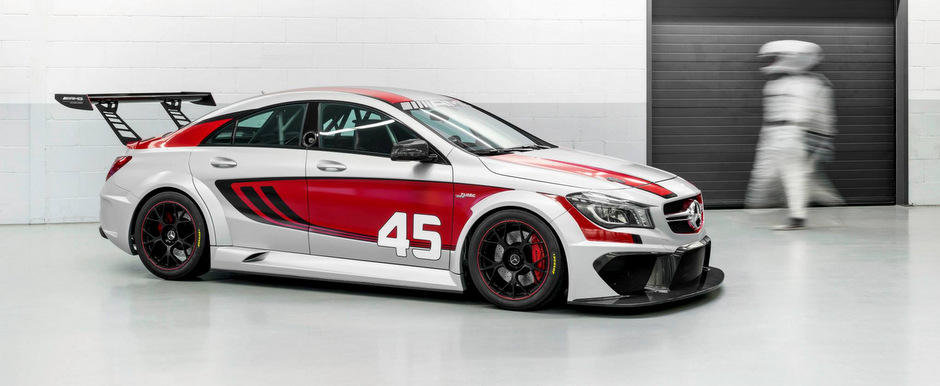 Noul Mercedes CLA45 AMG intra in lumea curselor cu motor Noul Mercedes CLA45 AMG intra in lumea curselor cu motor